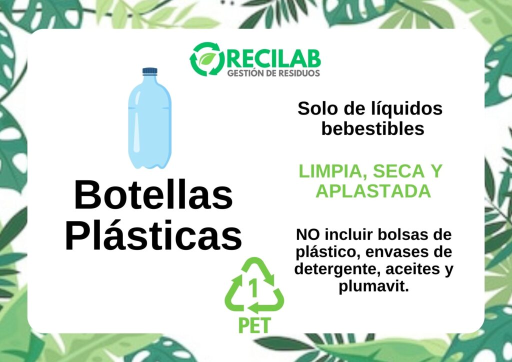 reciclar botellas plasticas pet